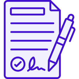 Signing the contract